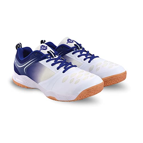 Nivia HY-Court 2.0 Badminton Shoe for Mens | Rubber Sole Shoes with Upper Mesh for Sports, Badminton, Volleyball, Squash, Table Tennis, Nonmarking Sole