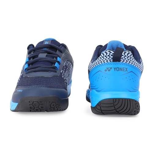 YONEX Unisex V100-i Badminton Shoes | Made in India | Ideal for Badminton,Squash,Table Tennis,Volleyball | Non-Marking Sole | TRU Cushion | Ergo Shape | Hexagrip |