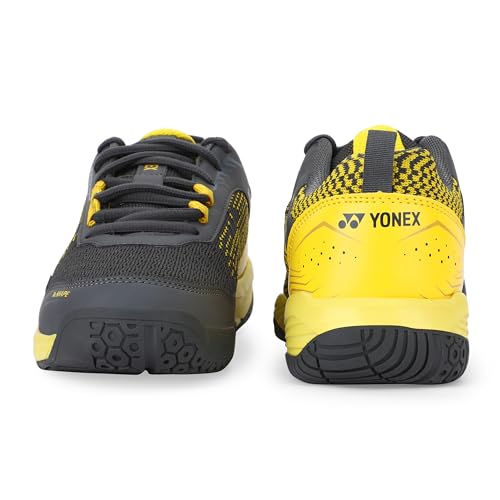 YONEX Unisex V100-i Badminton Shoes | Made in India | Ideal for Badminton,Squash,Table Tennis,Volleyball | Non-Marking Sole | TRU Cushion | Ergo Shape | Hexagrip |