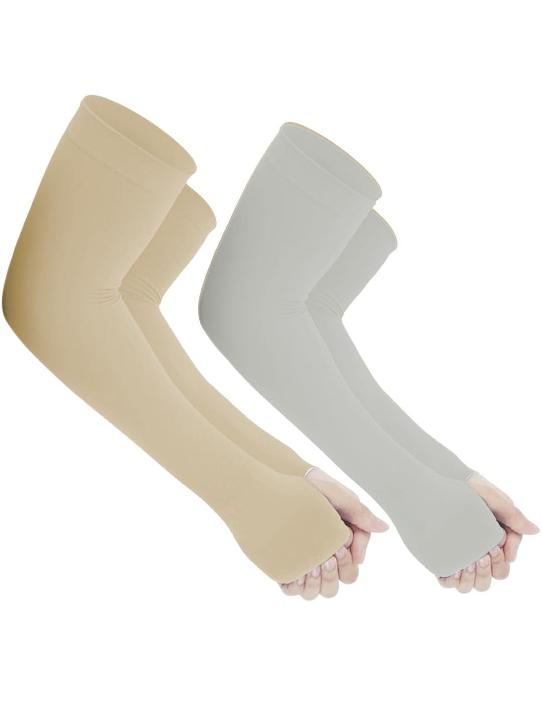 Yuneek Arm Sleeves For Men & Women UV Sun Protection, UPF 50 Cool Arm Hand Cover Unisex For Bike ride,Golf,cricket,cycling,yoga,gym Sports
