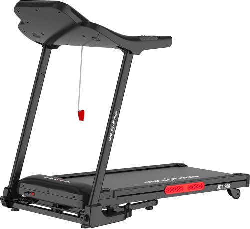 Cosco Fitness Jet 200 1.5HP DC Treadmill | 110kg Max Load | 0-15% Incline Running Belt | 16km/hr Speed | Massager | 16 Workout Programs | Premium Home Use Fitness