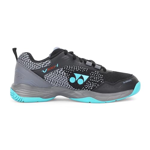 YONEX Unisex V100-i Badminton Shoes | Made in India | Ideal for Badminton,Squash,Table Tennis,Volleyball | Non-Marking Sole | TRU Cushion | Ergo Shape | Hexagrip |
