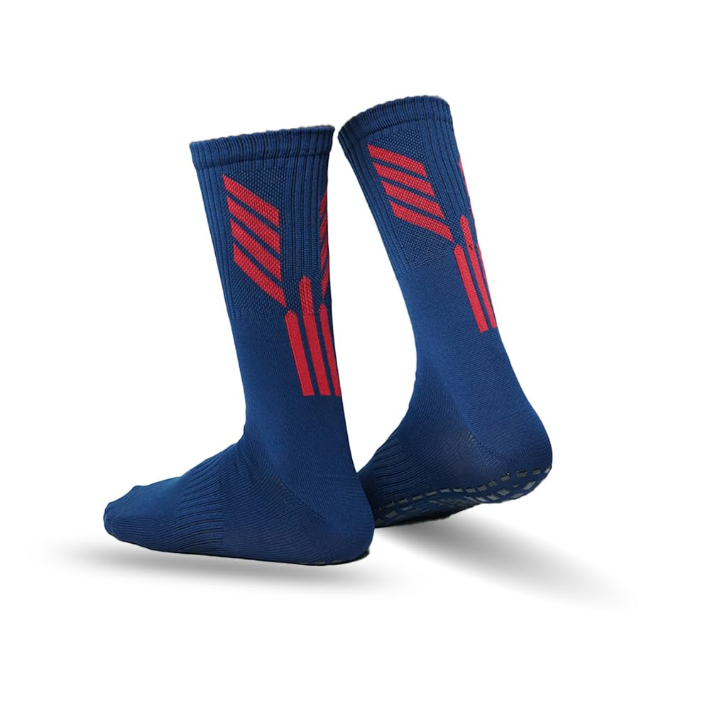 Mizaki Anti-Slip Football Sock, Leg sleev, Shingurd And Shingurd Supporter Combo Pack For Men&Women, All-in-One Football Accessories Pack,