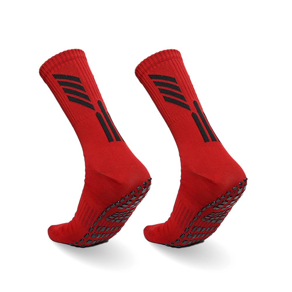 Mizaki Anti-Slip Football Sock, Leg sleev, Shingurd And Shingurd Supporter Combo Pack For Men&Women, All-in-One Football Accessories Pack,