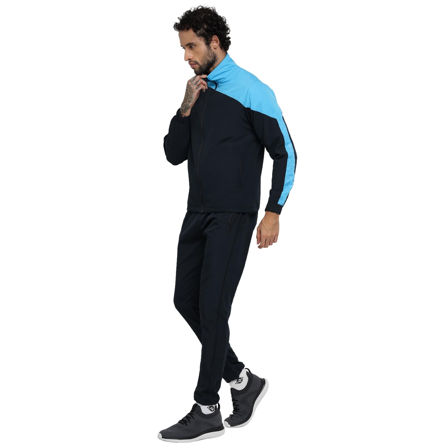 Nivia Dobby 3.0 Track Suit/Sportswear Regular Fit Track Suits/Athletic Gym Running Jogging Suit Set