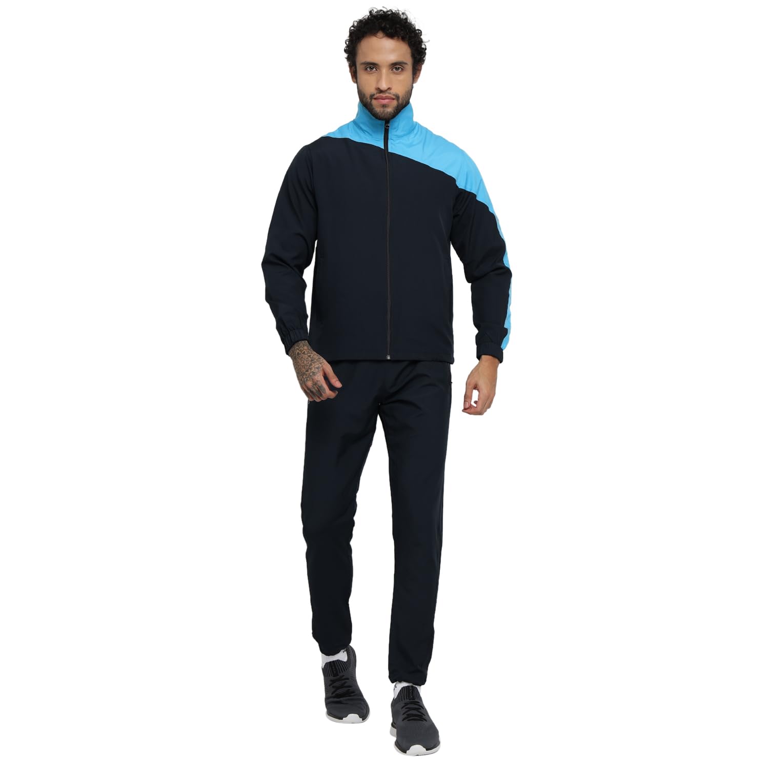 Nivia Dobby 3.0 Track Suit/Sportswear Regular Fit Track Suits/Athletic Gym Running Jogging Suit Set