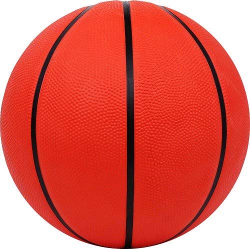 Cosco Hi-Grip Rubber Basket Balls, (Size 5, Orange)