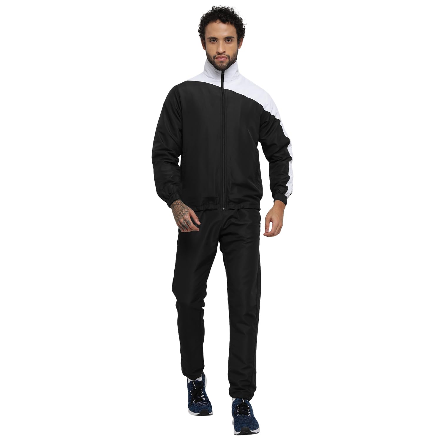 Nivia Dobby 3.0 Track Suit/Sportswear Regular Fit Track Suits/Athletic Gym Running Jogging Suit Set
