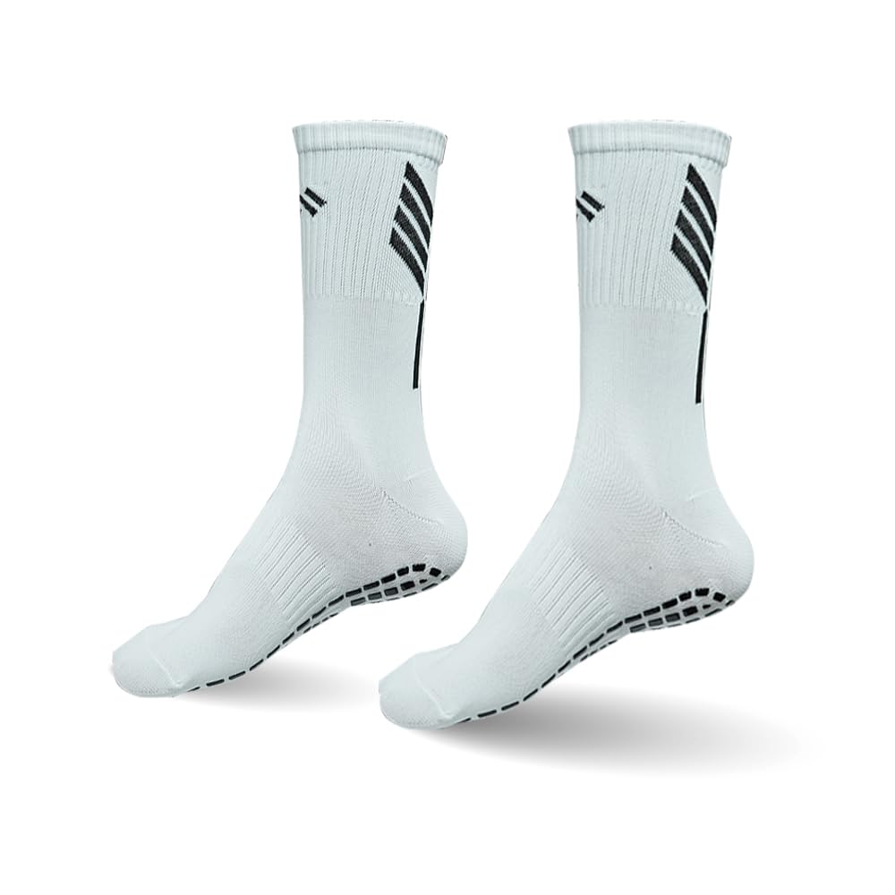Mizaki Anti-Slip Football Sock, Leg sleev, Shingurd And Shingurd Supporter Combo Pack For Men&Women, All-in-One Football Accessories Pack,