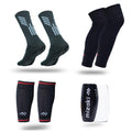 Mizaki Anti-Slip Football Sock, Leg sleev, Shingurd And Shingurd Supporter Combo Pack For Men&Women, All-in-One Football Accessories Pack,