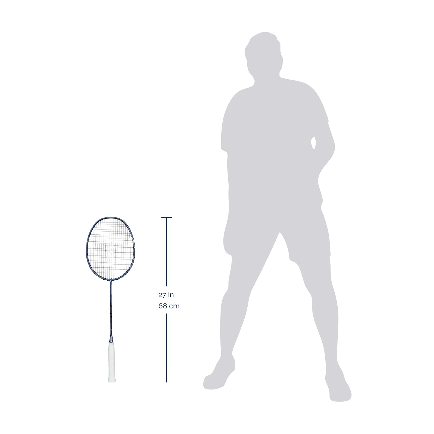 TANSO Arashi SS Strung Badminton Racket (35 Lbs Tension, Recommended by Padukone School of Badminton, 77 Grams Ultra Light Weight Full Carbon Fiber with Premium Strings and Full Racquet Cover)