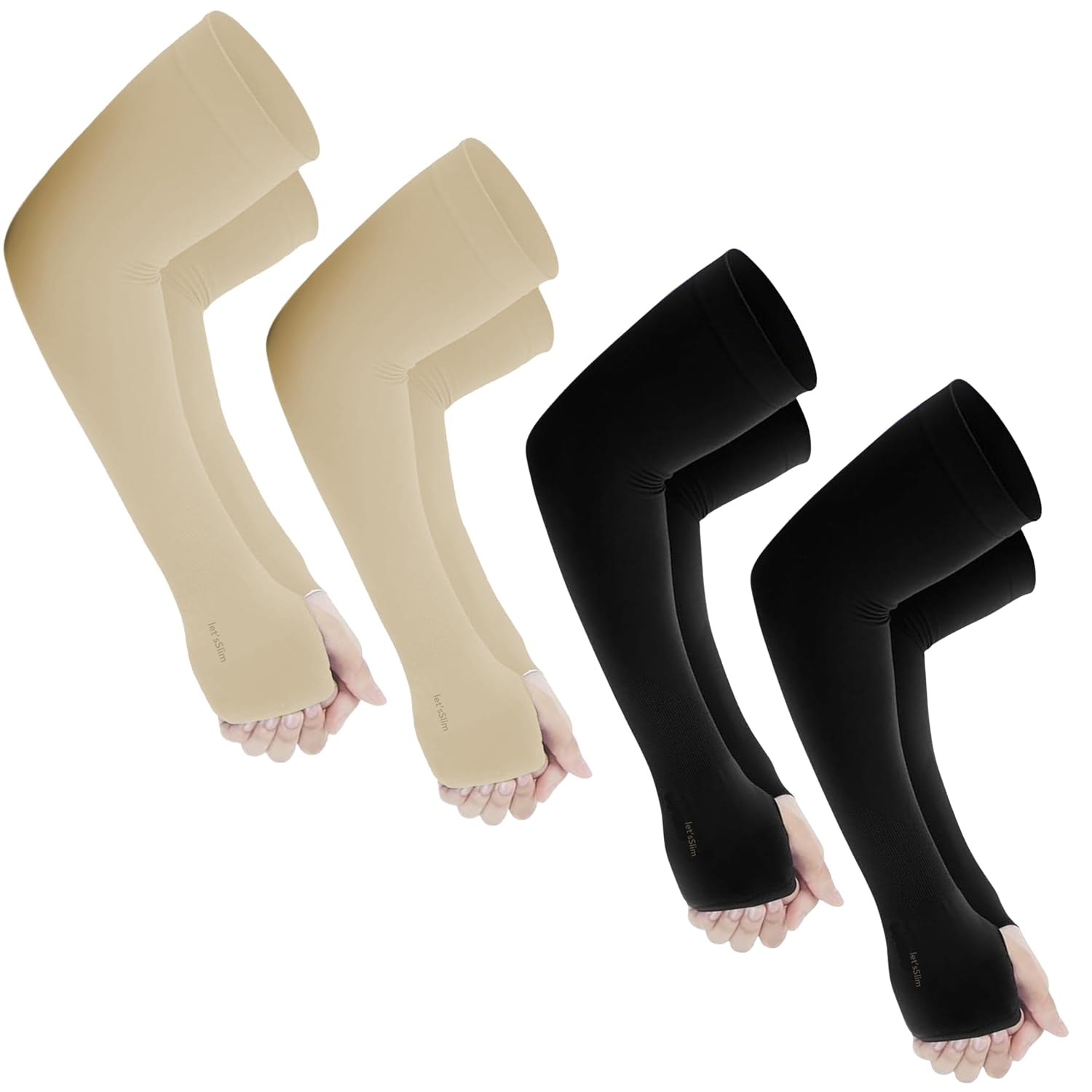 Yuneek Arm Sleeves For Men & Women UV Sun Protection, UPF 50 Cool Arm Hand Cover Unisex For Bike ride,Golf,cricket,cycling,yoga,gym Sports