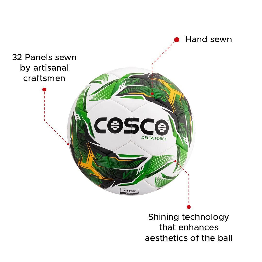 Hand-Sewn Synthetic Football Size 5 – Ideal for School & Outdoor Play