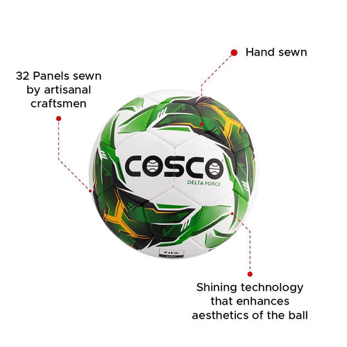 Hand-Sewn Synthetic Football Size 5 – Ideal for School & Outdoor Play