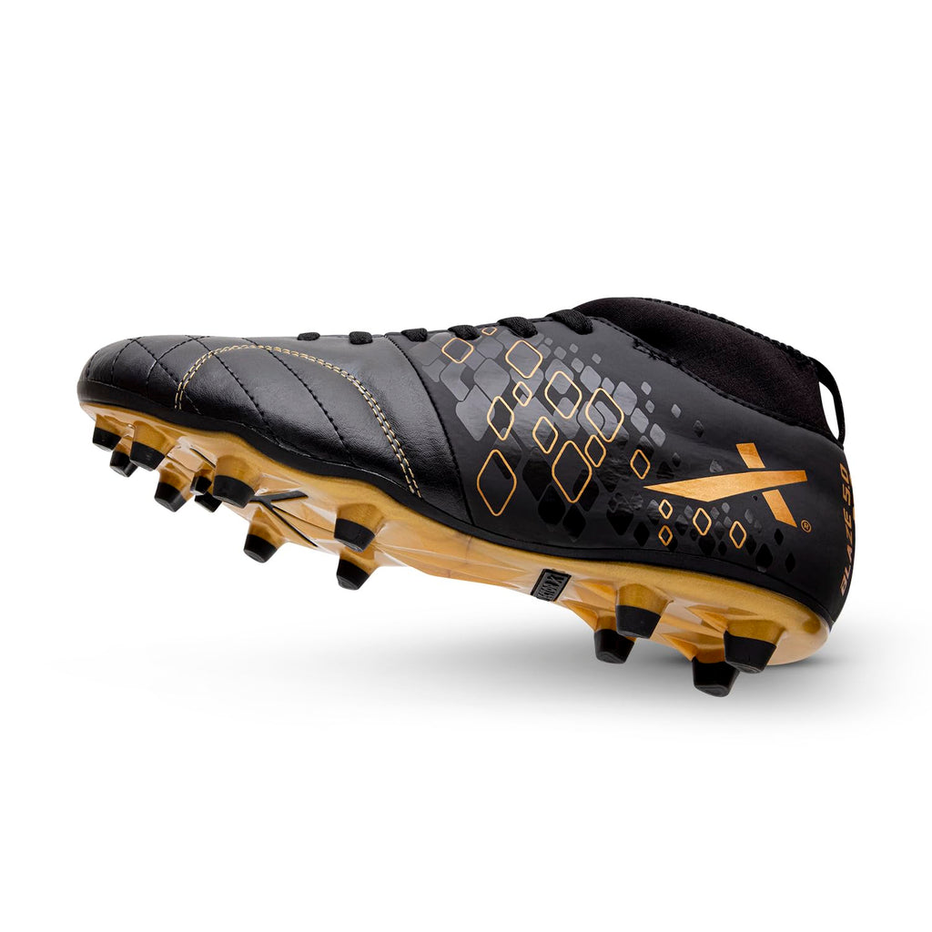 Vector X Men's Blaze Series Football Shoes with TPU/Synthetic Leather Upper|Comfortable Soccer Sports Shoe |Footwear Studs for Adult, Men & Boys | Walking |Lace-Up