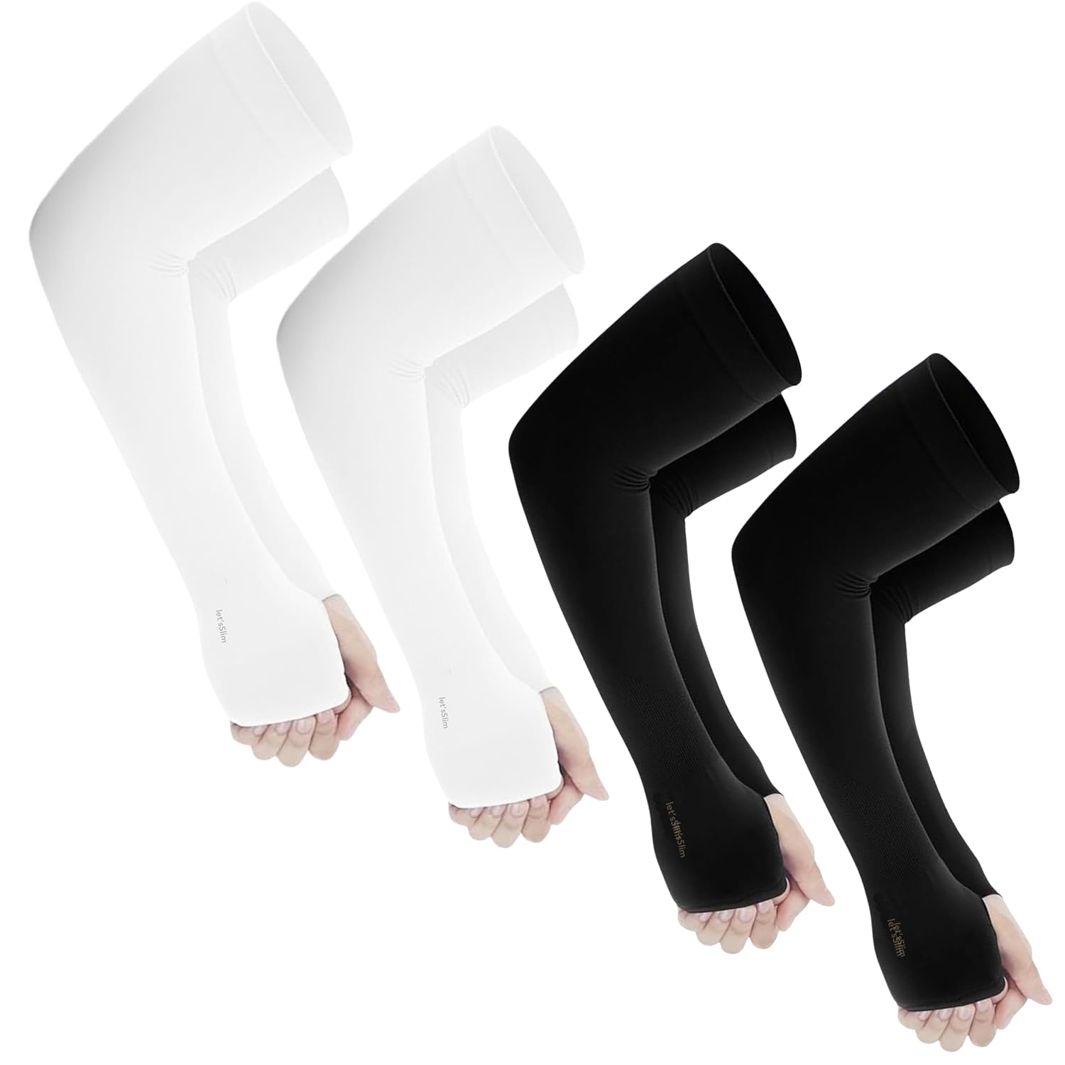 Yuneek Arm Sleeves For Men & Women UV Sun Protection, UPF 50 Cool Arm Hand Cover Unisex For Bike ride,Golf,cricket,cycling,yoga,gym Sports