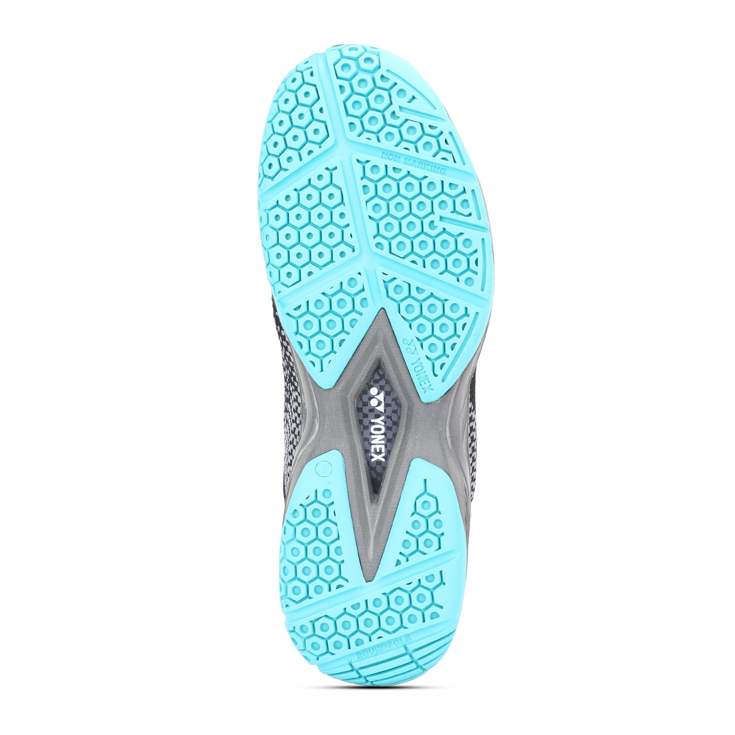 YONEX Unisex V100-i Badminton Shoes | Made in India | Ideal for Badminton,Squash,Table Tennis,Volleyball | Non-Marking Sole | TRU Cushion | Ergo Shape | Hexagrip |
