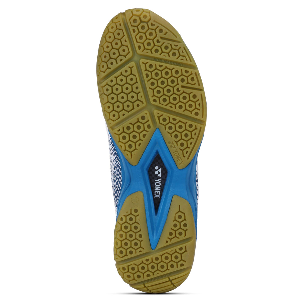 YONEX Unisex V100-i Badminton Shoes | Made in India | Ideal for Badminton,Squash,Table Tennis,Volleyball | Non-Marking Sole | TRU Cushion | Ergo Shape | Hexagrip |