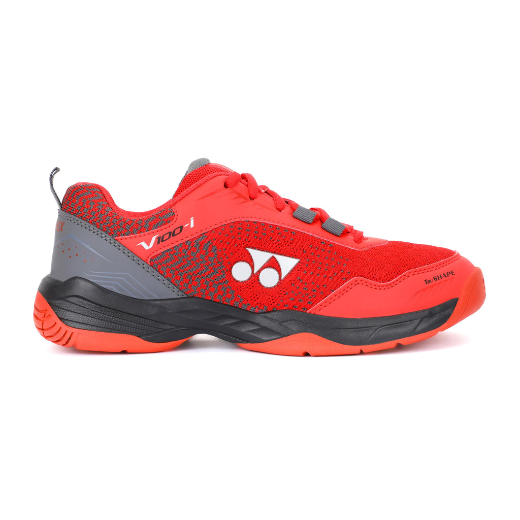 YONEX Unisex V100-i Badminton Shoes | Made in India | Ideal for Badminton,Squash,Table Tennis,Volleyball | Non-Marking Sole | TRU Cushion | Ergo Shape | Hexagrip |
