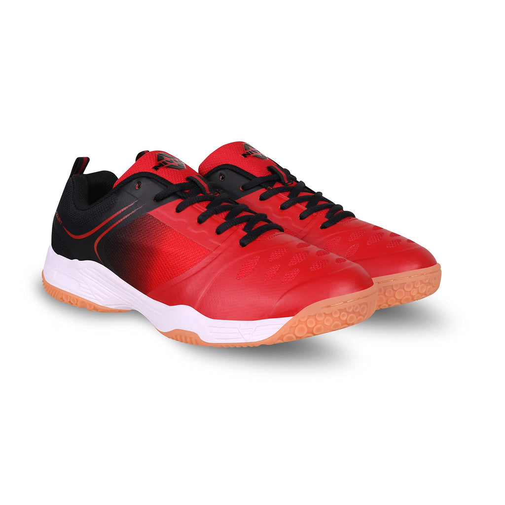 Nivia HY-Court 2.0 Badminton Shoe for Mens | Rubber Sole Shoes with Upper Mesh for Sports, Badminton, Volleyball, Squash, Table Tennis, Nonmarking Sole