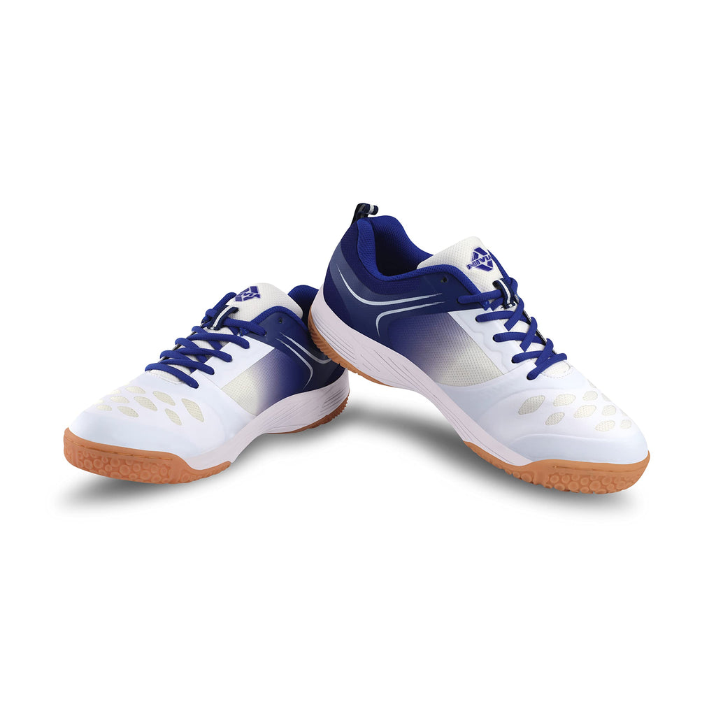 Nivia HY-Court 2.0 Badminton Shoe for Mens | Rubber Sole Shoes with Upper Mesh for Sports, Badminton, Volleyball, Squash, Table Tennis, Nonmarking Sole