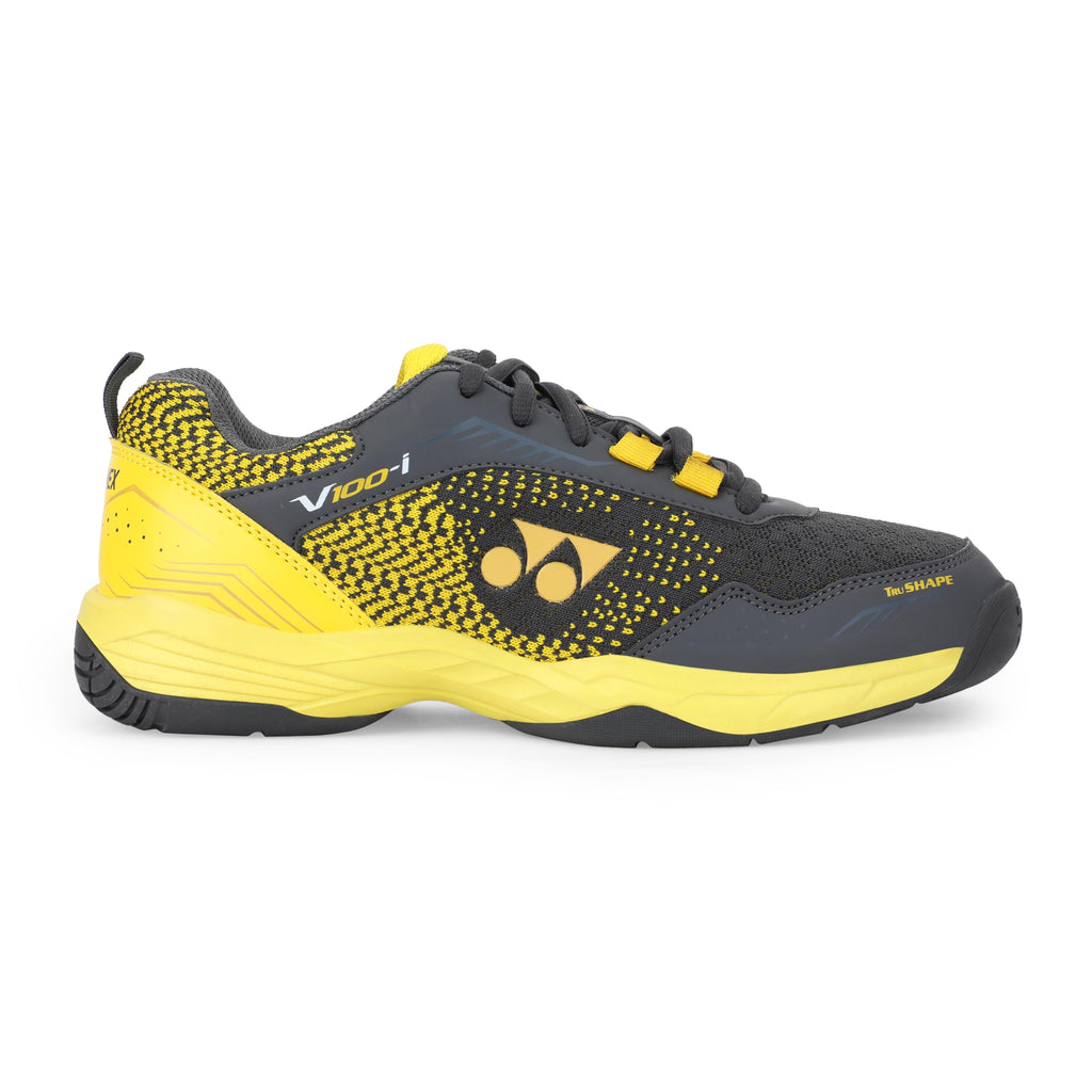 YONEX Unisex V100-i Badminton Shoes | Made in India | Ideal for Badminton,Squash,Table Tennis,Volleyball | Non-Marking Sole | TRU Cushion | Ergo Shape | Hexagrip |