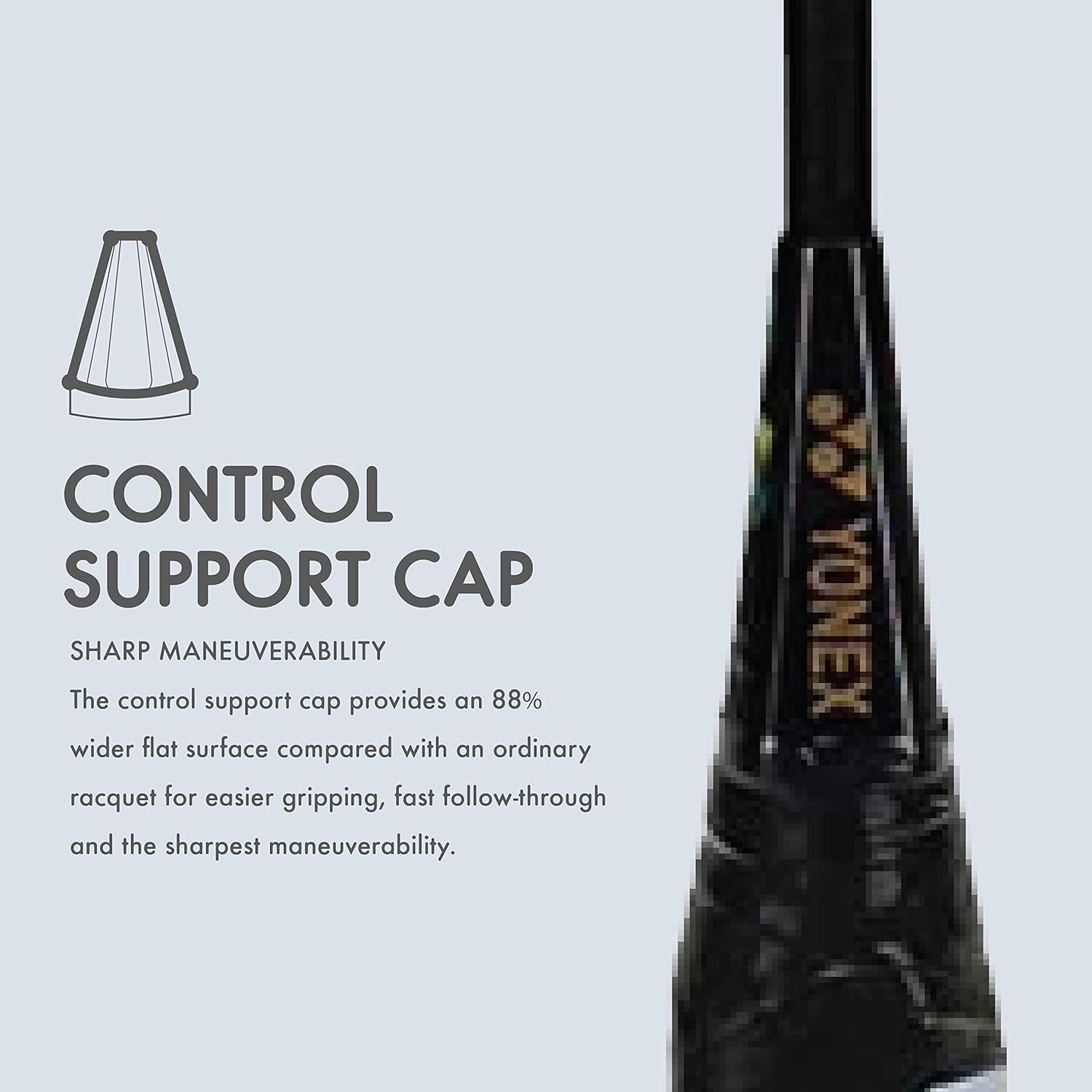 YONEX Muscle Power 29 Carbon Graphite Strung Badminton Racquet ( Black/White , G4 , 85-92 grams , 24 pounds )
