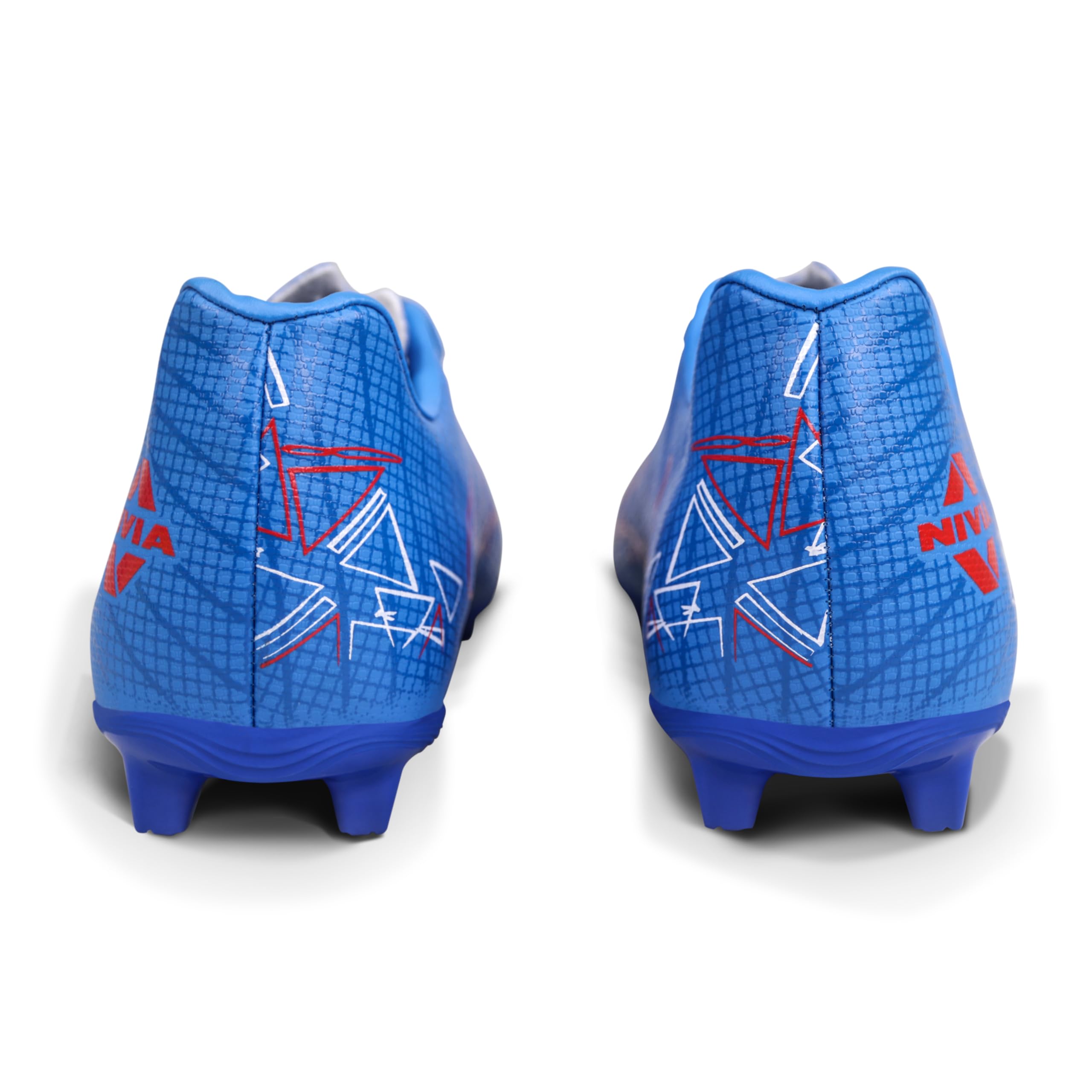 Nivia Carbonite 7.0 Football Stud for Men, TPU Sole with Synthetic Leather Upper, Die Cut Lightweight Insole, Ideal for Soft and Hard Grassy Ground Surfaces