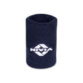Nivia Sweatband for Men & Women, Wristbands for Tennis, Basketball, Running, Sweat Band for Gym & Athletes (Small, White),Cotton