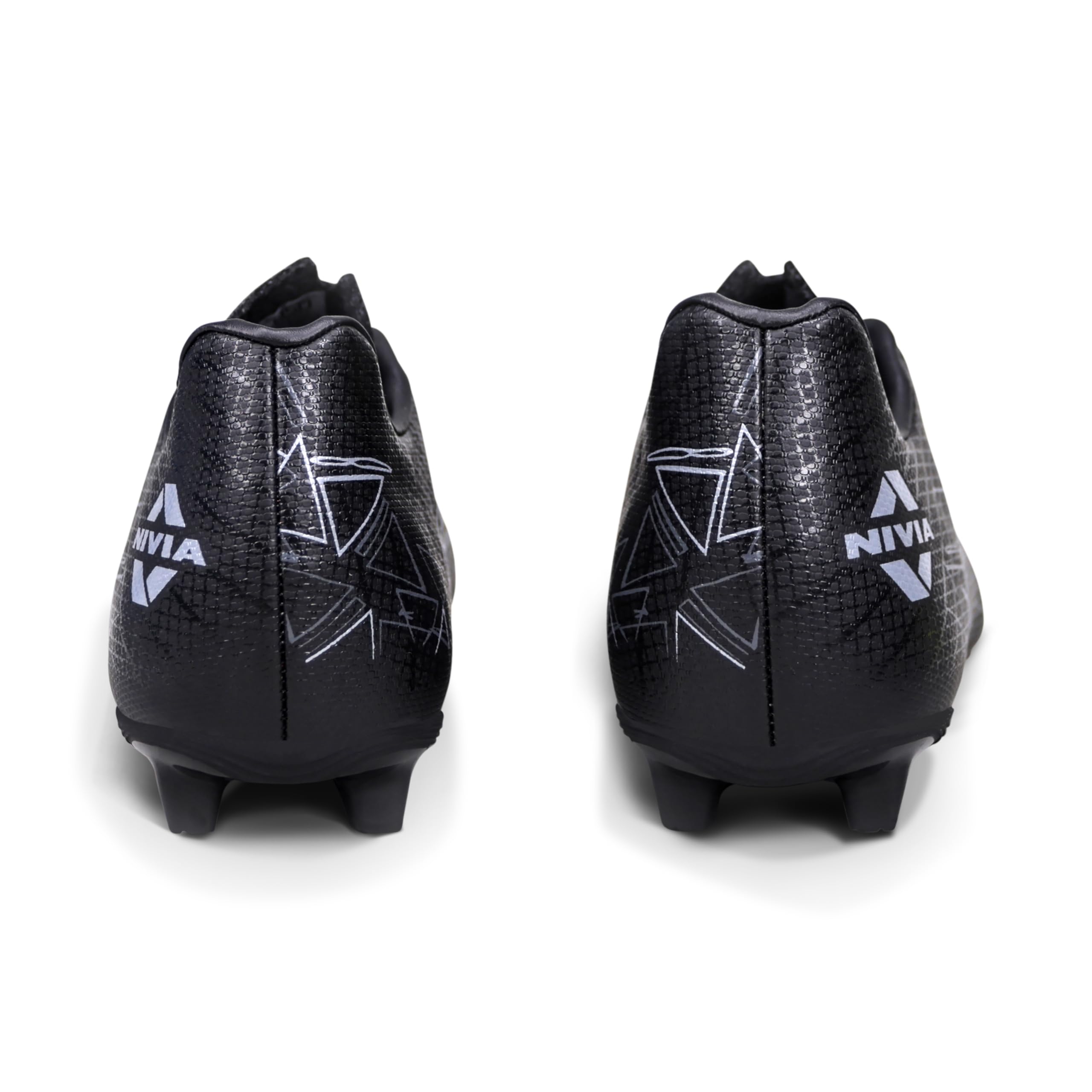 Nivia Carbonite 7.0 Football Stud for Men, TPU Sole with Synthetic Leather Upper, Die Cut Lightweight Insole, Ideal for Soft and Hard Grassy Ground Surfaces