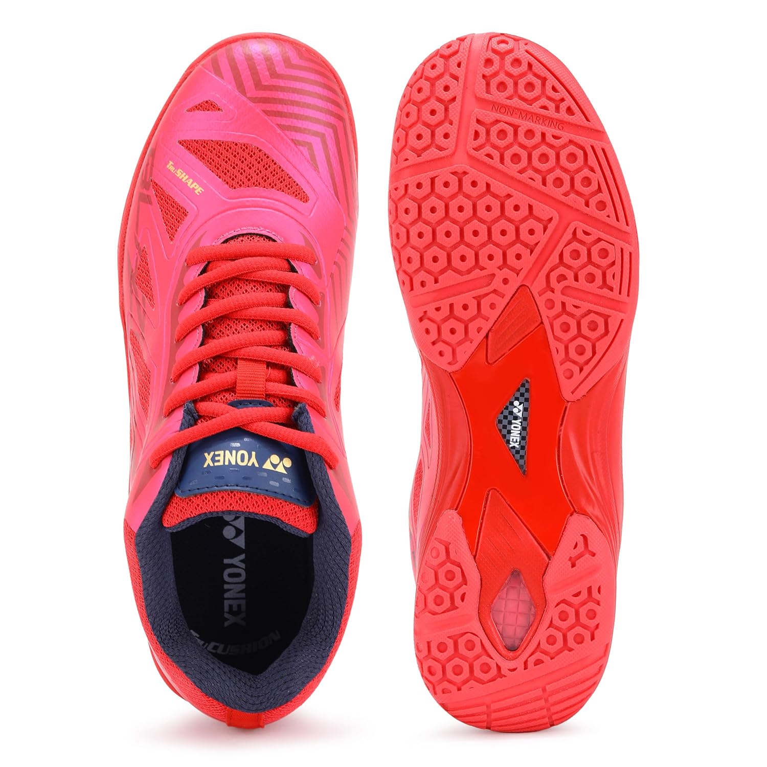 YONEX Blaze 3I Badminton Shoes | Made in India | Ideal for Badminton,Squash,Table Tennis,Volleyball | Non-Marking Sole | TRU Cushion | Ergo Shape | Hexagrip