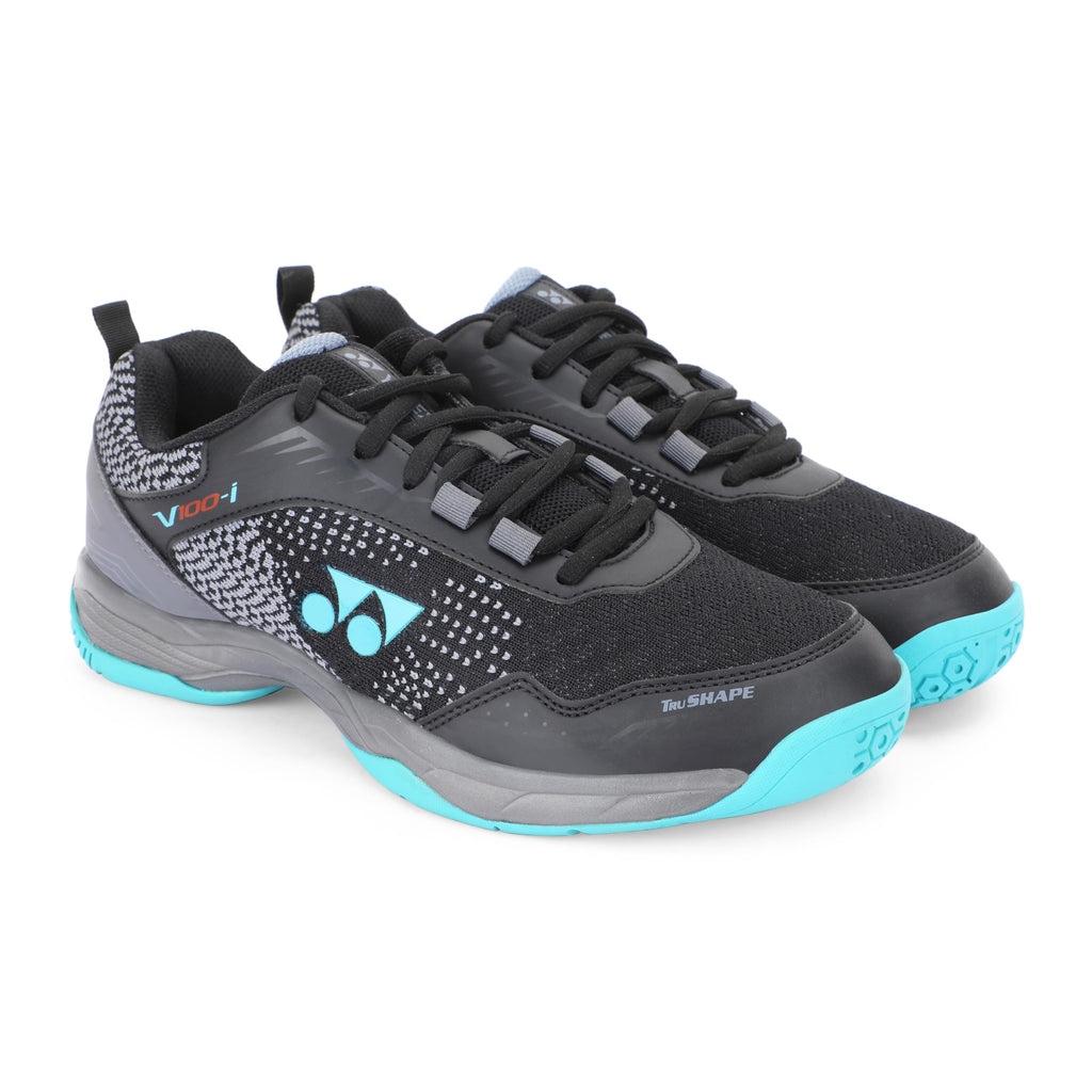 YONEX Unisex V100-i Badminton Shoes | Made in India | Ideal for Badminton,Squash,Table Tennis,Volleyball | Non-Marking Sole | TRU Cushion | Ergo Shape | Hexagrip |