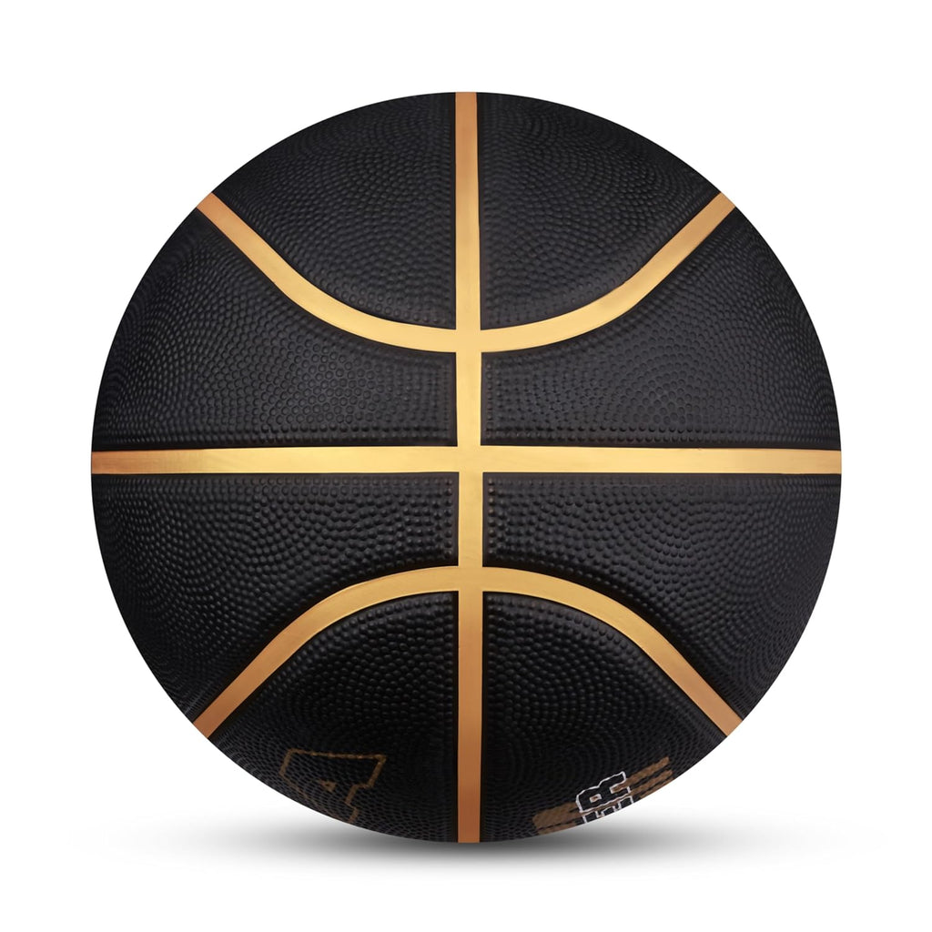 NIVIA Rebounder Basketball, As per Match Standard, 8 Panels, Soft Rubber Molded with Pebbled Texture, Butyl Bladder, to Play on All Indoor & Outdoor Surfaces