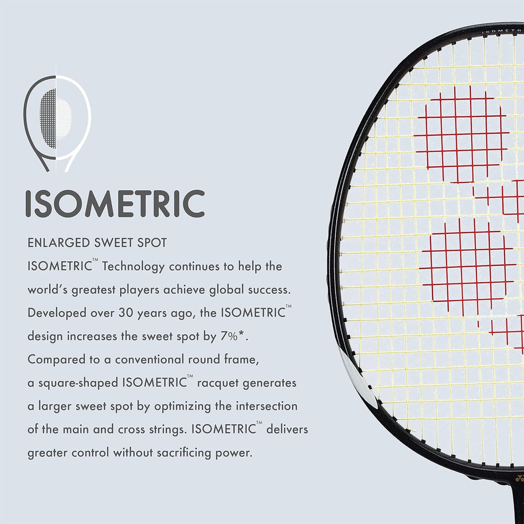 YONEX Muscle Power 29 Carbon Graphite Strung Badminton Racquet ( Black/White , G4 , 85-92 grams , 24 pounds )