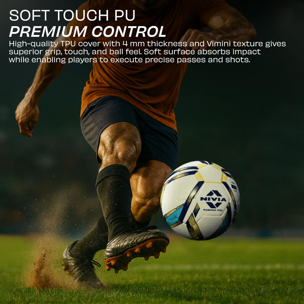 32 Panel TPU Football Size 5 – FIFA Basic Certified International Match Ball