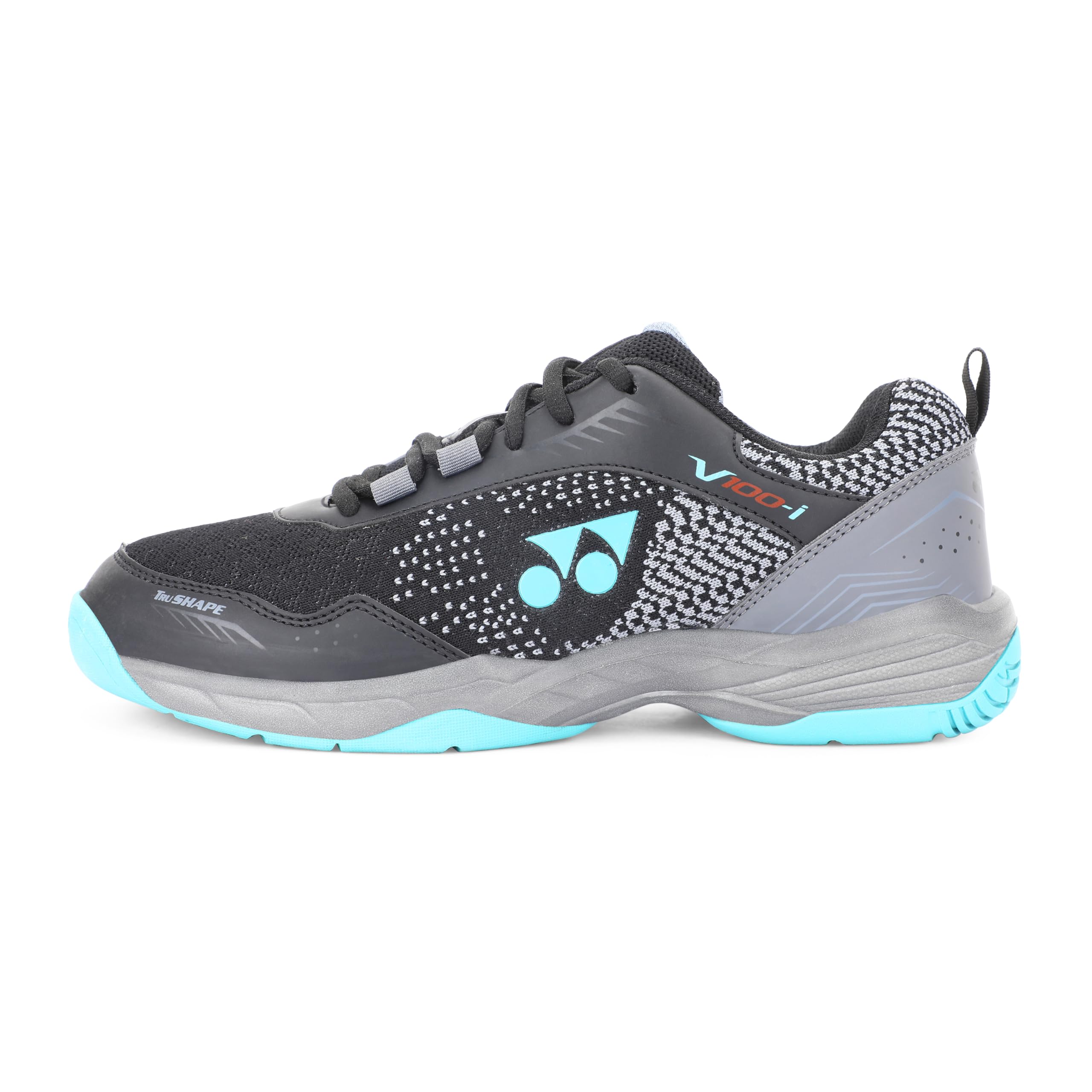 YONEX Unisex V100-i Badminton Shoes | Made in India | Ideal for Badminton,Squash,Table Tennis,Volleyball | Non-Marking Sole | TRU Cushion | Ergo Shape | Hexagrip |