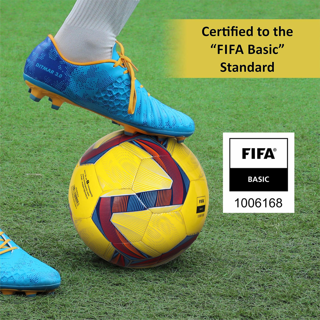 32 Panel TPU Football Size 5 – FIFA Basic Certified International Match Ball