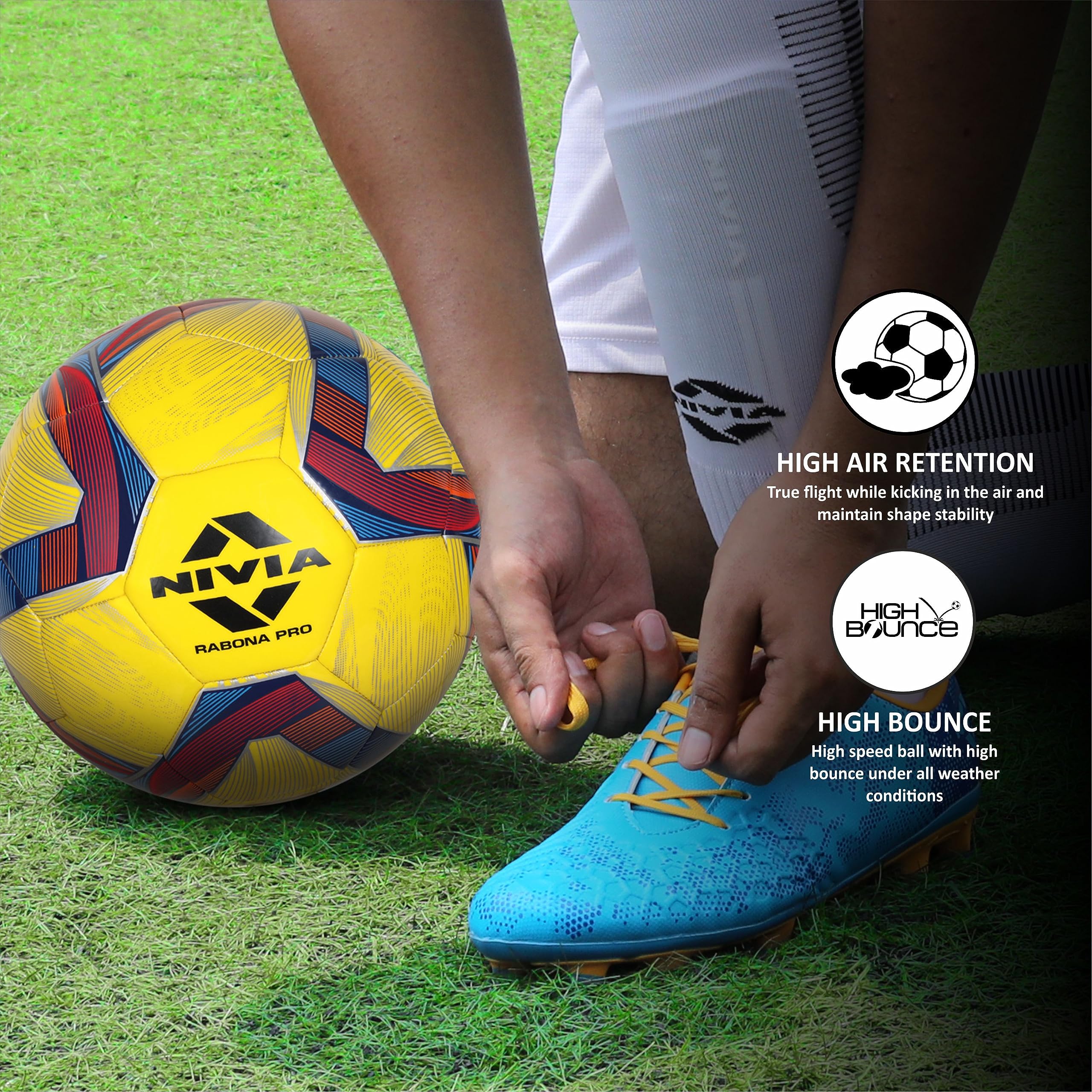 32 Panel TPU Football Size 5 – FIFA Basic Certified International Match Ball