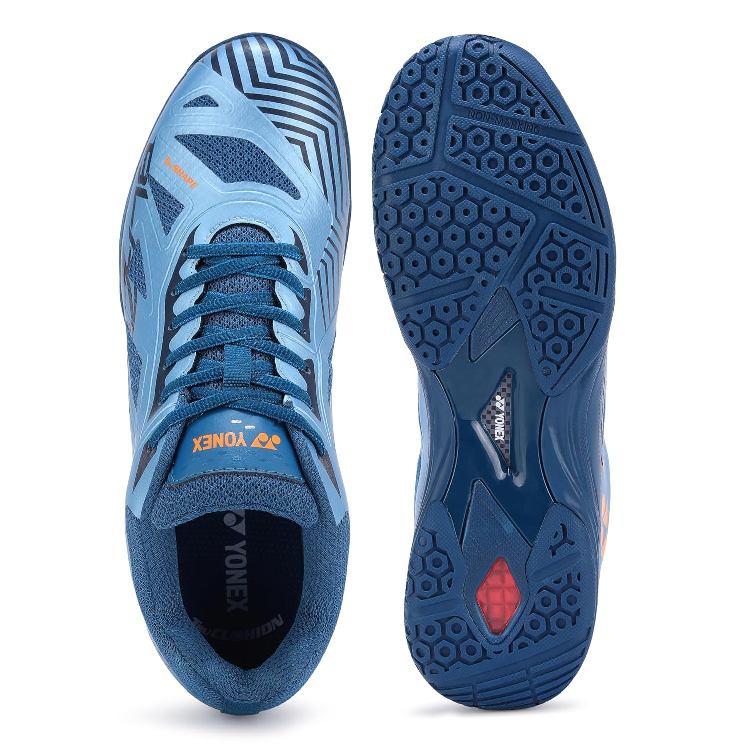 YONEX Blaze 3I Badminton Shoes | Made in India | Ideal for Badminton,Squash,Table Tennis,Volleyball | Non-Marking Sole | TRU Cushion | Ergo Shape | Hexagrip